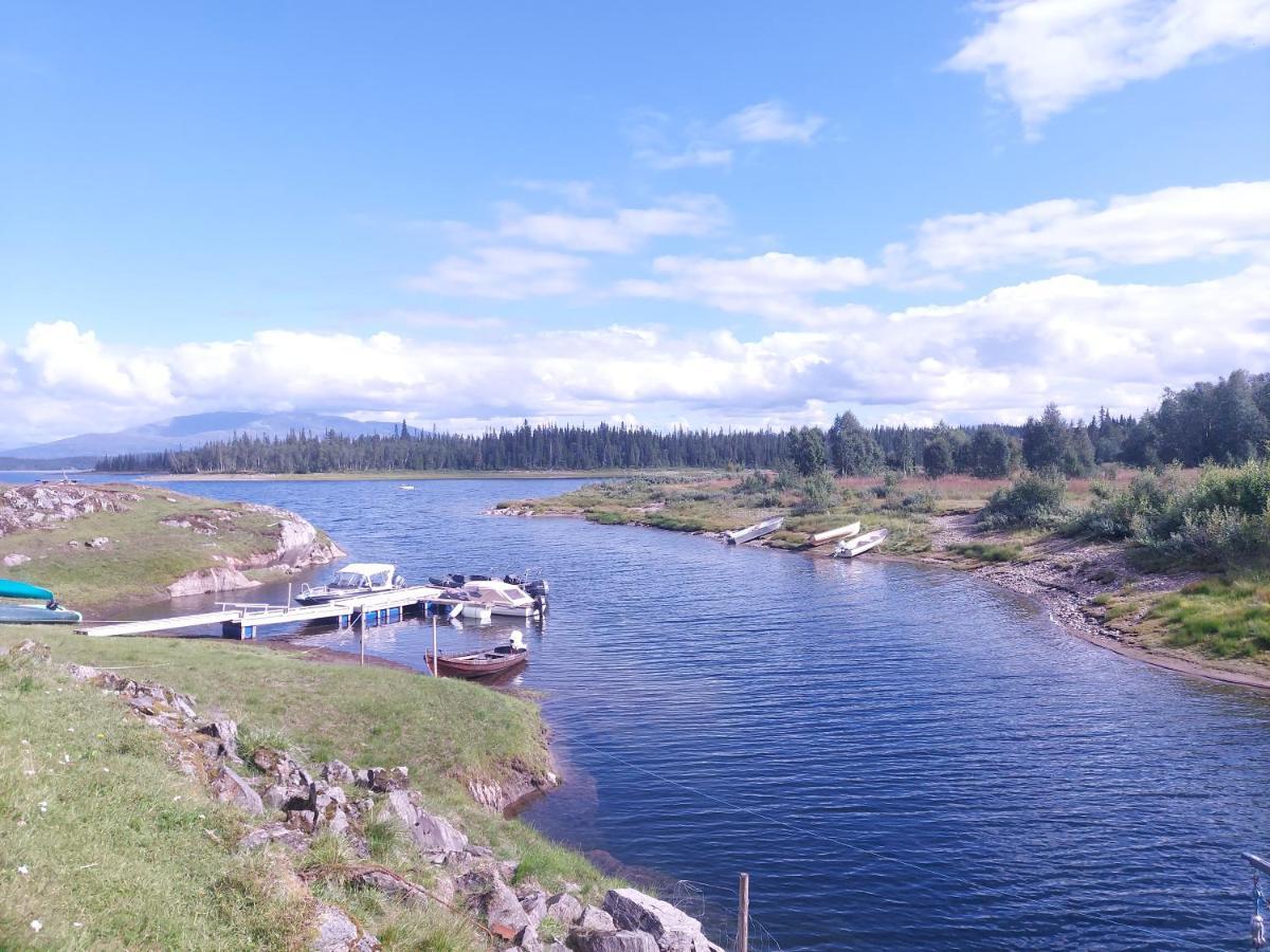 Villmarksgard, Hytte Ved Vannet Hattfjelldal Buitenkant foto